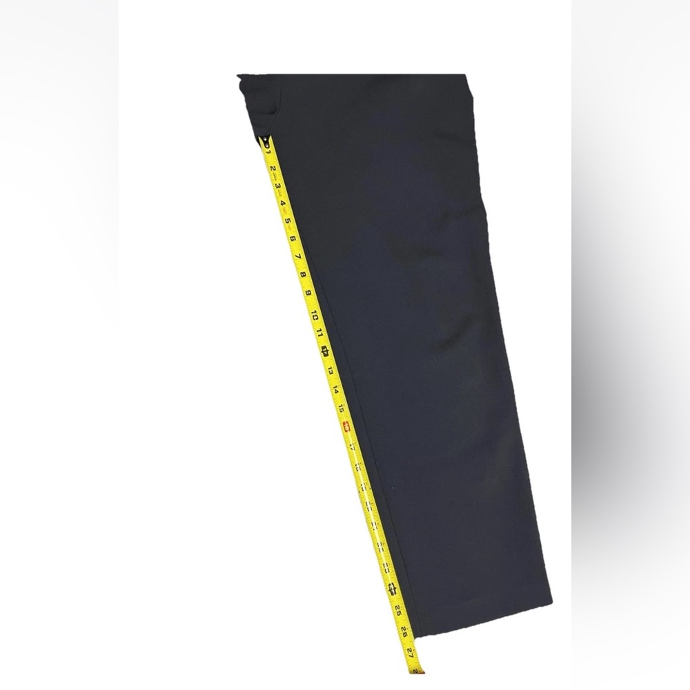 Veronica Beard Womens 16 Mid Rise Pleated Trouser Pants Black Office Corporate - Picture 9 of 9